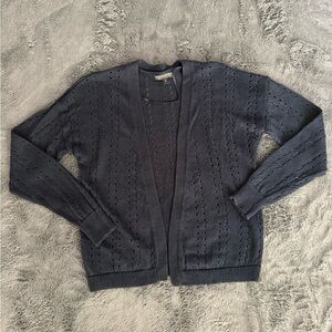 Navy blue cardigan